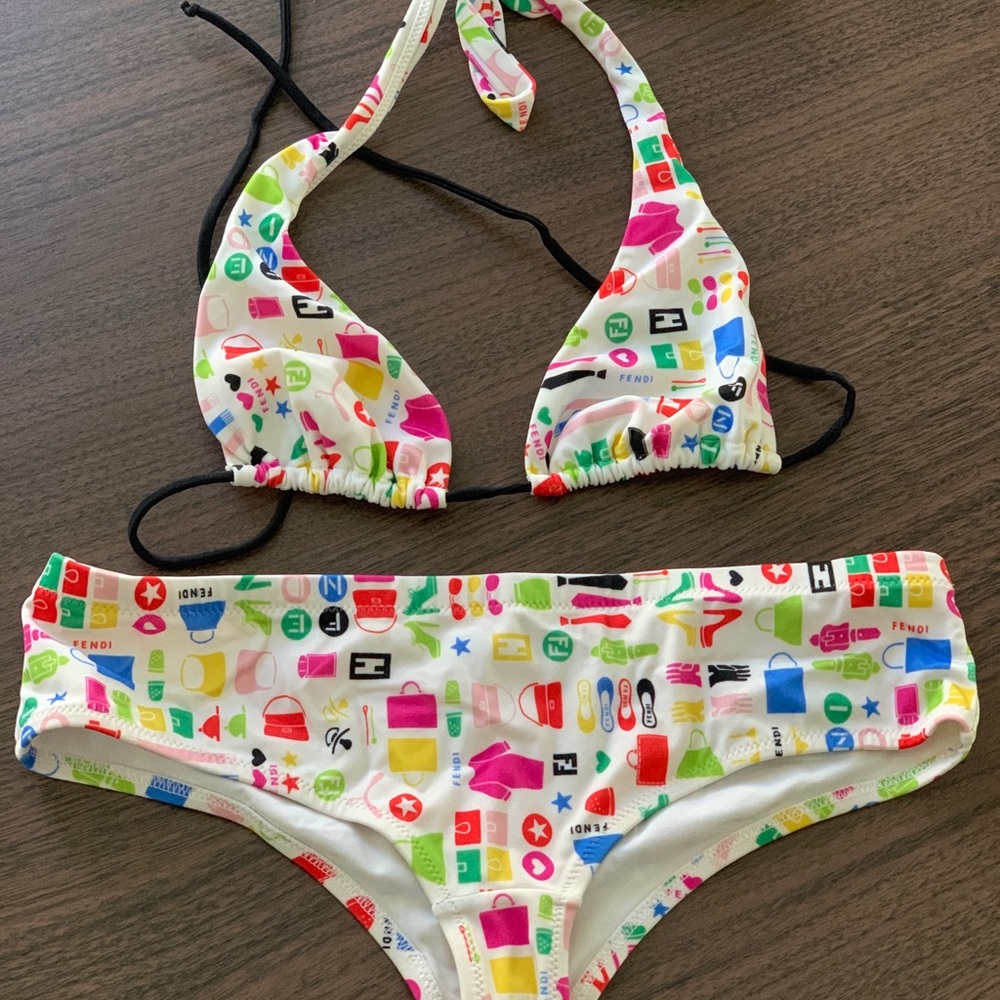 Authentic fendi bikini